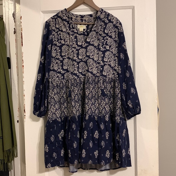✨ NWOT Anthropologie Carlita Tiered Tunic Sz S - Picture 2 of 8